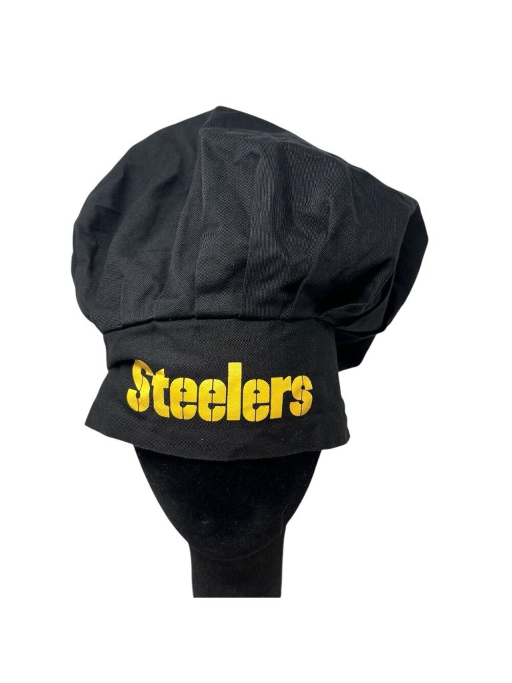 Pittsburgh Steelers Chef Hat Black NFL Football BBQ Cook Hat Cap Adjustable